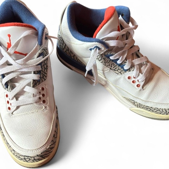 NIKE AIR JORDANS 3 RETRO “true blue”